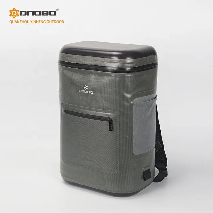 Outdoor Camp Leak-proof Soft Sided Cooler Backpack Waterproof Insulated Backpack Cooler Bag Large Capacity Backpack with Cooler