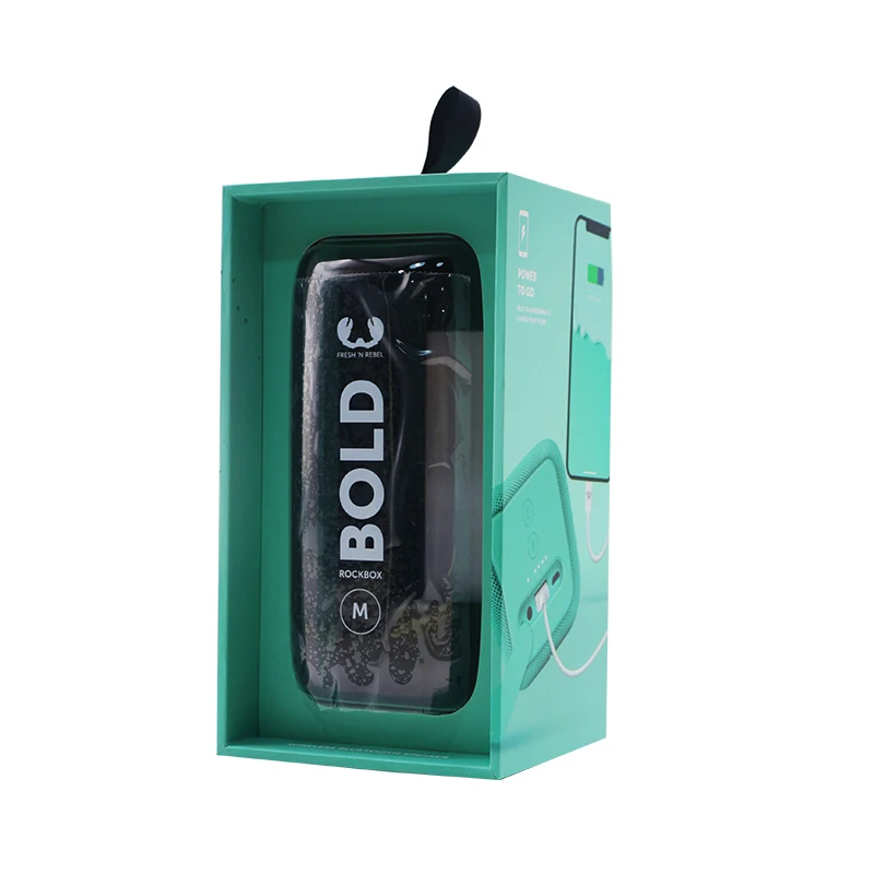 High quality paper cardboard box with EVA insert top and bottom box custom design print Consumer electronics product package box