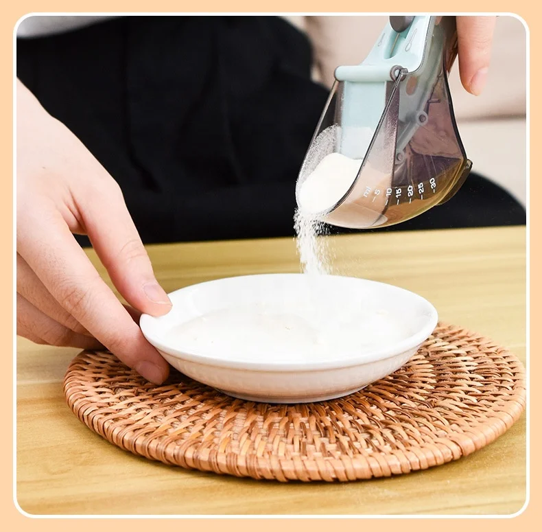 Factory Wholesale cheap Unique Measuring Spoon Plastic Pets Food Shovel Scoop Measuring Spoon