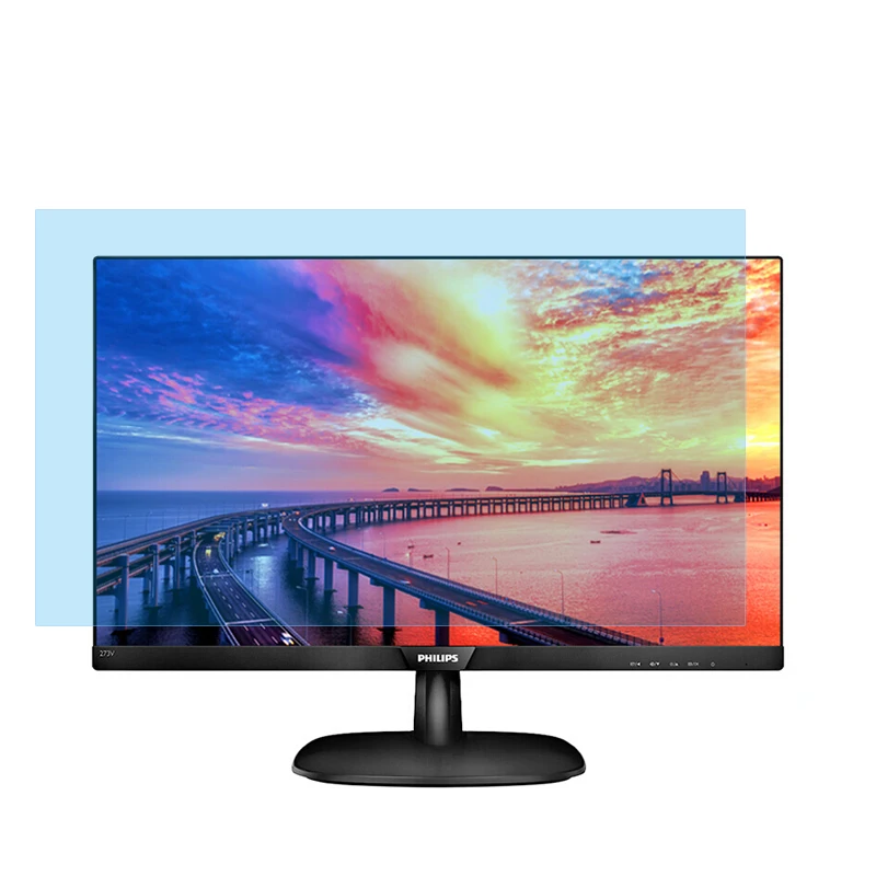 Легкая установка без пузырьков 23,8 дюймов компьютер с сенсорным экраном монитора б/у с антибликовым покрытием синий светопоглащающая пленка с защитой от синего излучения матовая защитная пленка для экрана