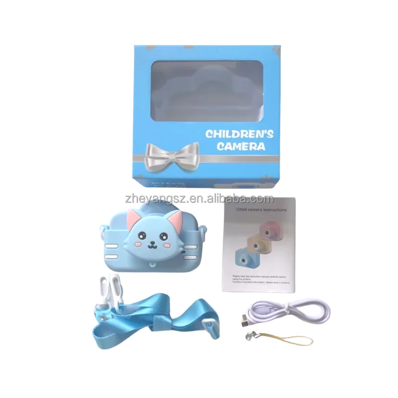 2inch 720P single lens 400mah kids mini digital bunny mini camera kids cartoon cute children camera camera for child