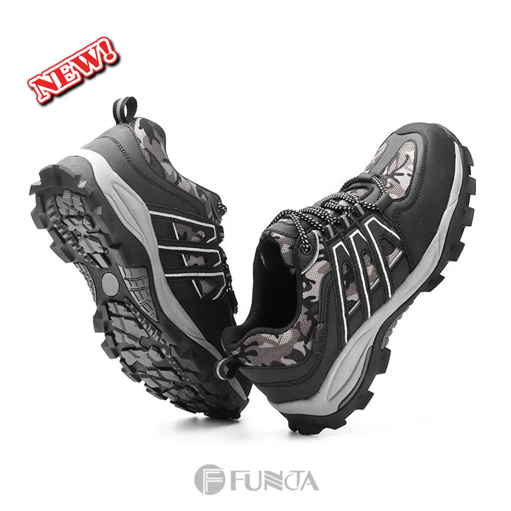 FUNTA Lightweight Casual Protection Hiking Sport Safety Shoes Work Shoes for Men