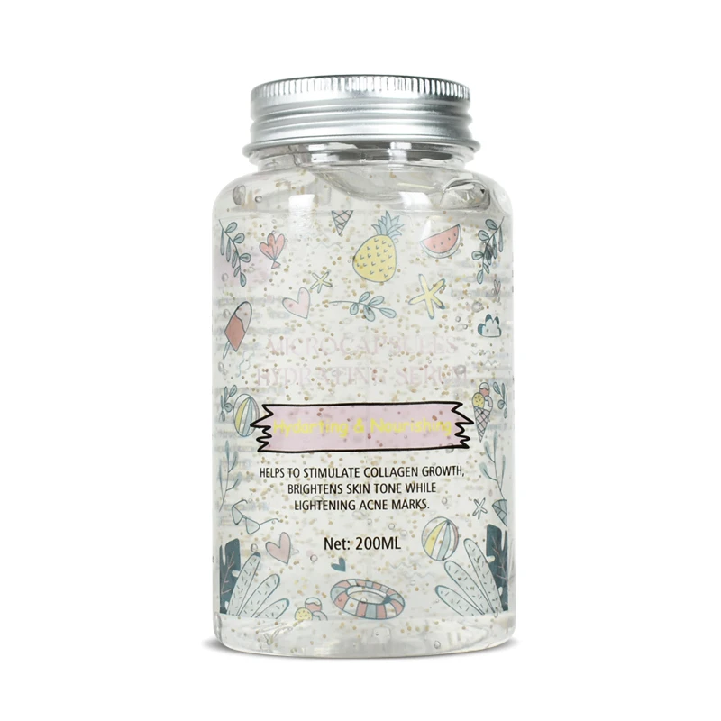 Private Label Microcapsules Hydrating Serum Custom Maintain Skin Moisture Restore Skin Elasticity Multi Micro Capsule Serum