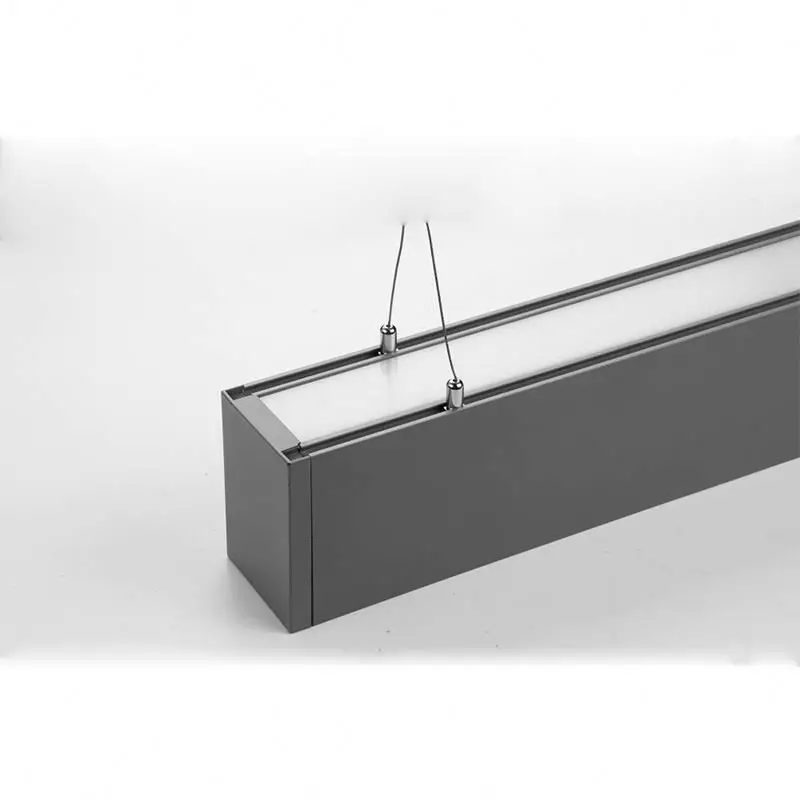 up and down suspended led lighting aluminum pc pendant linear led light fixture