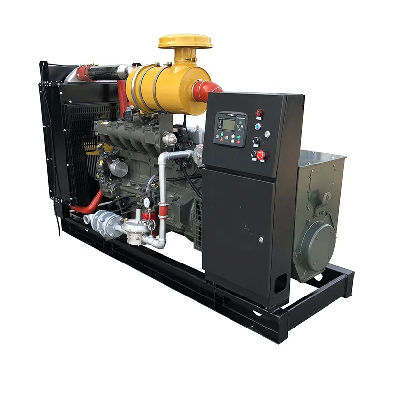 CE certified 150kva 120kw standby generator natural gas with Weifang engine