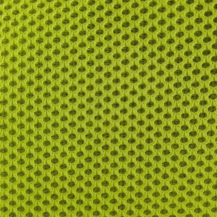 100% polyester warp knitted air mesh fabric 3mm 3d spacer mesh popular regular sandwich mesh fabric