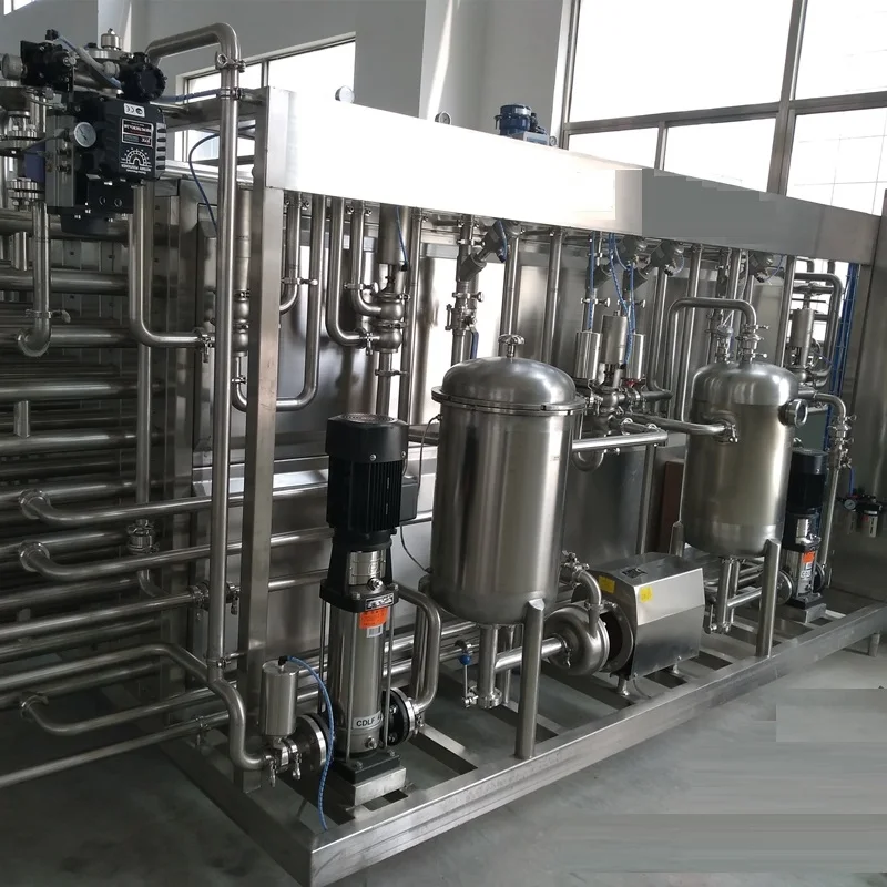 2000lph uht milk sterilizer machine