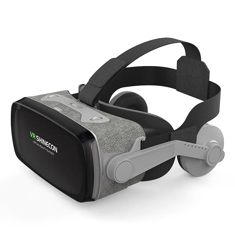 Открытый новый дизайн VR гарнитура с регулируемыми стерео наушниками для 3D игр и видео