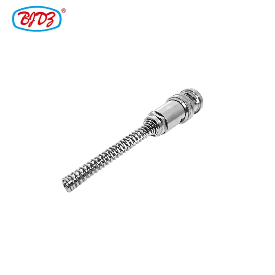 Manufacturer supply Triax BNC 1553B TRB Connector with TRX142 Cable Connector with Spring Protection RF Coaxial Connector
