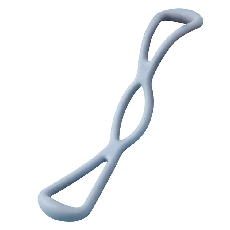 changnore Yoga fitness TPR high elastic resistance band belt tensioner spring exerciser slimming chest expander