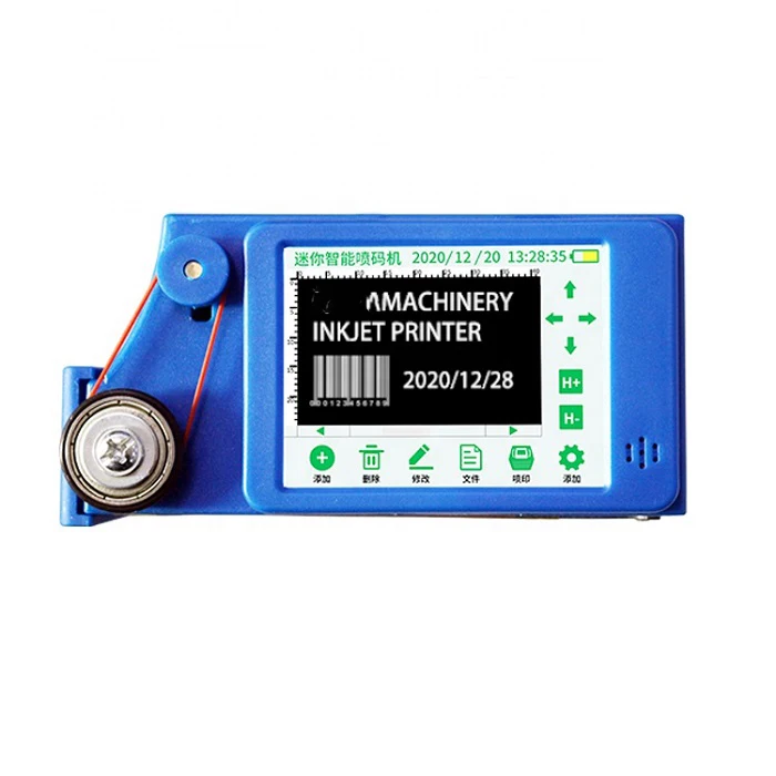 2022 Industry Smart Free Egg Handy Ink Jet Wide Format Printer/Batch Expiry Date Mini handheld Portable Printer