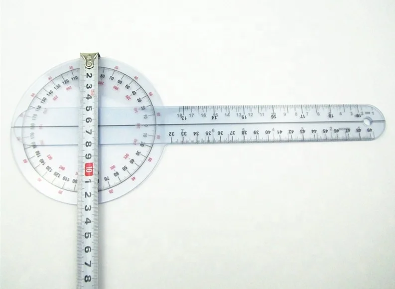 6inch, 8inch, 12inch Angle Medical Ruler Spinal Goniometer Angle ruler