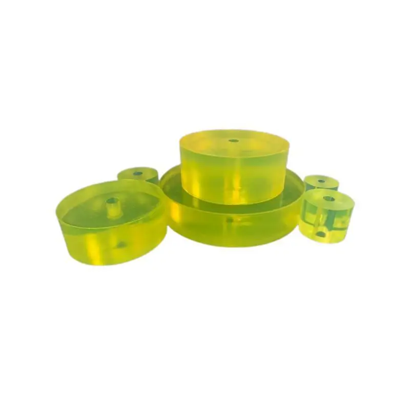 Durable Wear-resistance Elastic Polyurethane Pu Rubber Shock Absorber Buffer Block