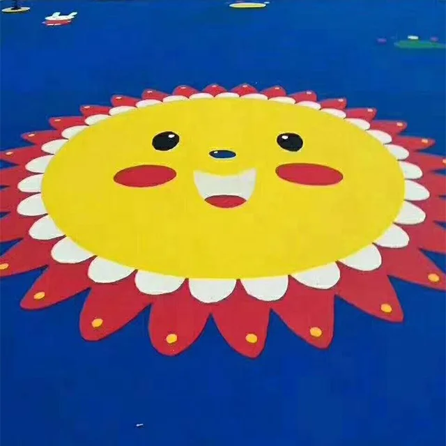 Beautiful Color Ground Epdm Particles Non-Toxic Rubber Runway Factory Wholesale Epdm Rubber Granules For Sale