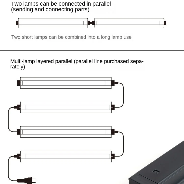 2024 Reptiles UVb LED Reptile Light Bar Sustainable 100w 26w Desert Reptile Bulb for Feeding