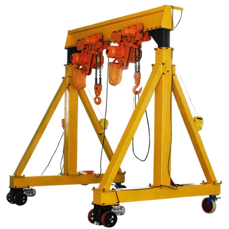 Customized 1 2 3 ton 5T 10 ton Portable  small mini gantry crane  For Sale