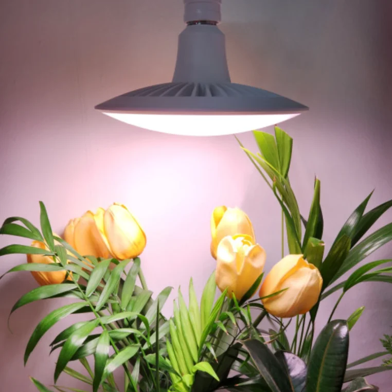 Blue 450nm Red 660nm Spectrum VEG BLOOM Plant Growth Light 15w UFO LED Grow Bulb Lamp