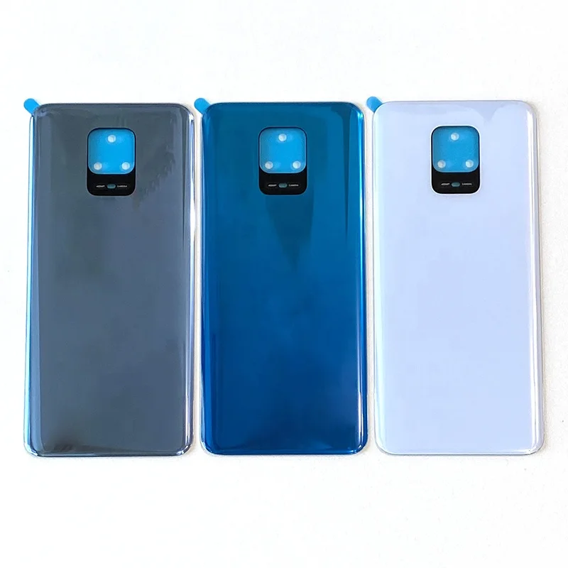 Original For Xiaomi Redmi Note 9S Battery Cover Back Glass Rear Door Housing Case For Redmi Note 9 Pro Back Housing Replacement