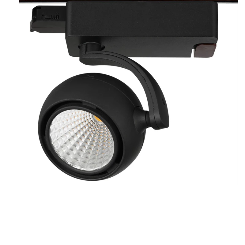 Литой под давлением алюминиевый хороший радиатор 30 Вт Светодиодный Трековый светильник для выставочного зала, освещение для торговых центров и магазинов