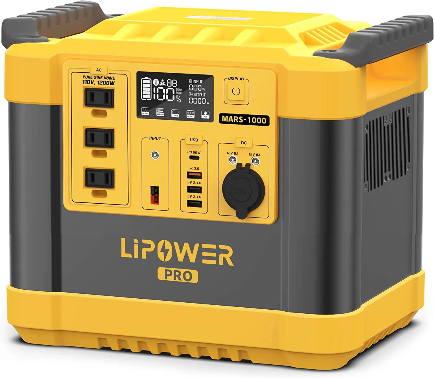 Новая портативная солнечная панель Launch Power Station 1000 Вт 1500 2000 складной внешний аккумулятор литиевый Аккумулятор Lifepo4 солнечный