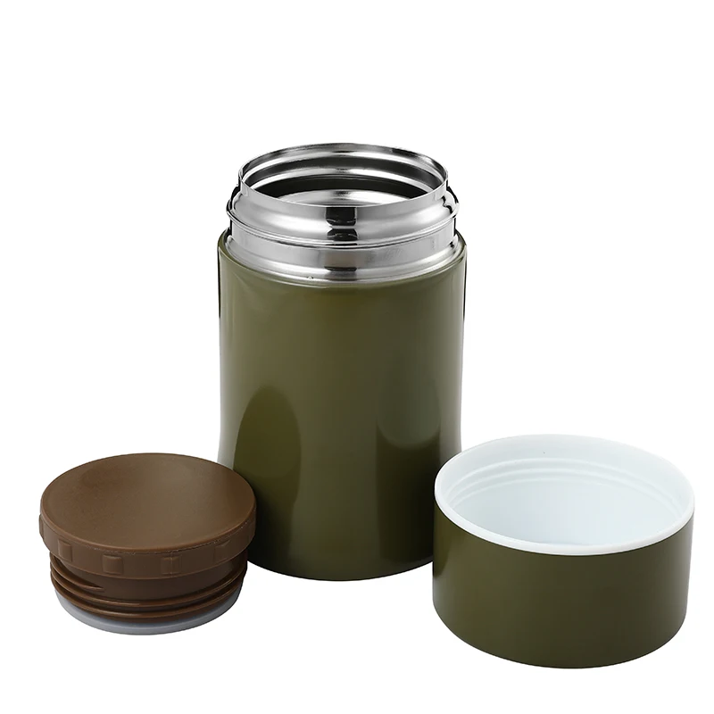 Ready to go back to school 400ml stainless steel double wall lunch box with air release valve