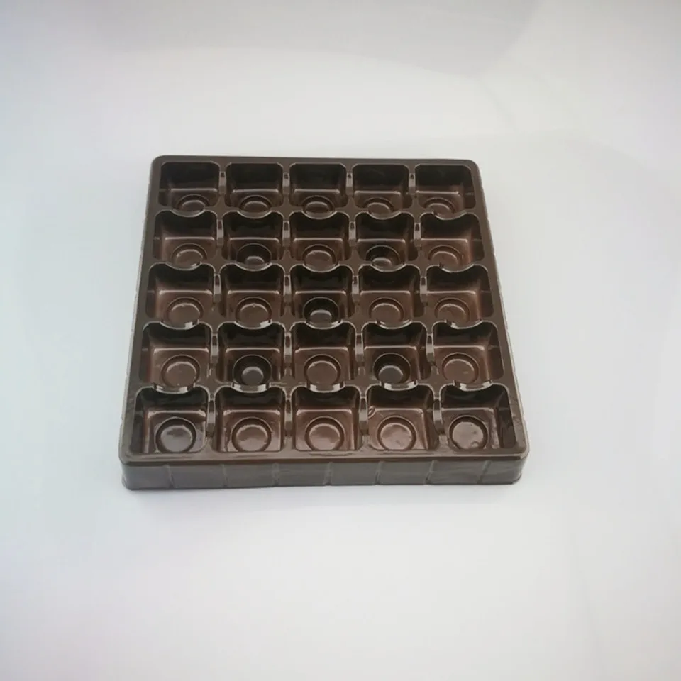 Custom Disposable blister tray plastic packaging trays inner position  box with fix the product