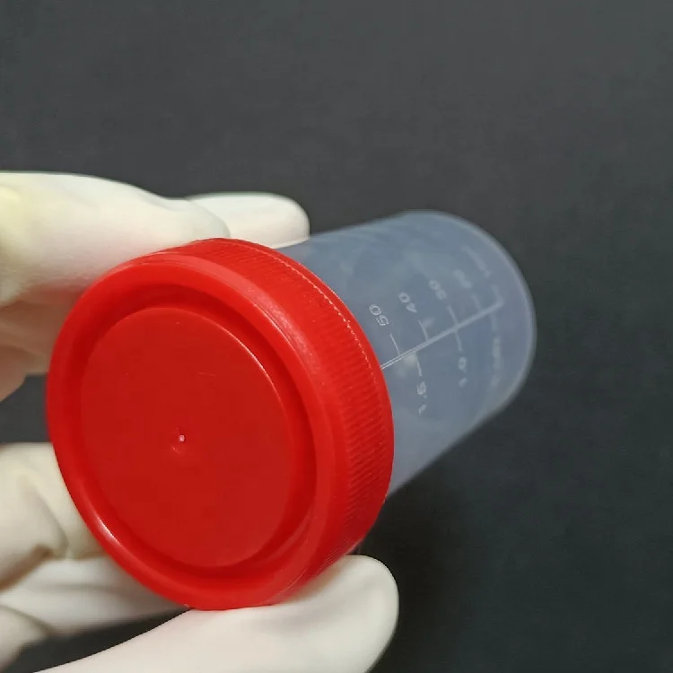 60ml 120ml Lab medical disposable plastic sterile sampler Urine collection container