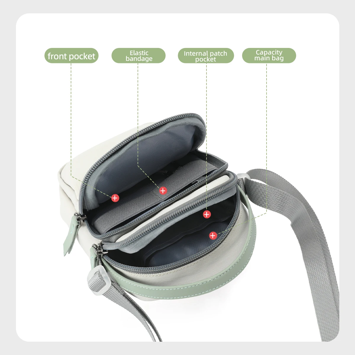 Tigernu T-S8810 manufacture waterproof cross body bag luxury new design daily use school travel shoulder bag new design