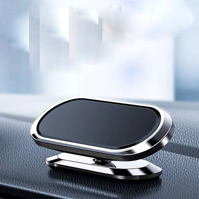 Wholesale Car Mount Magnetic Dashboard Phone Holder Universal Aluminum Alloy Foldable Wall Mount mobile phone holder
