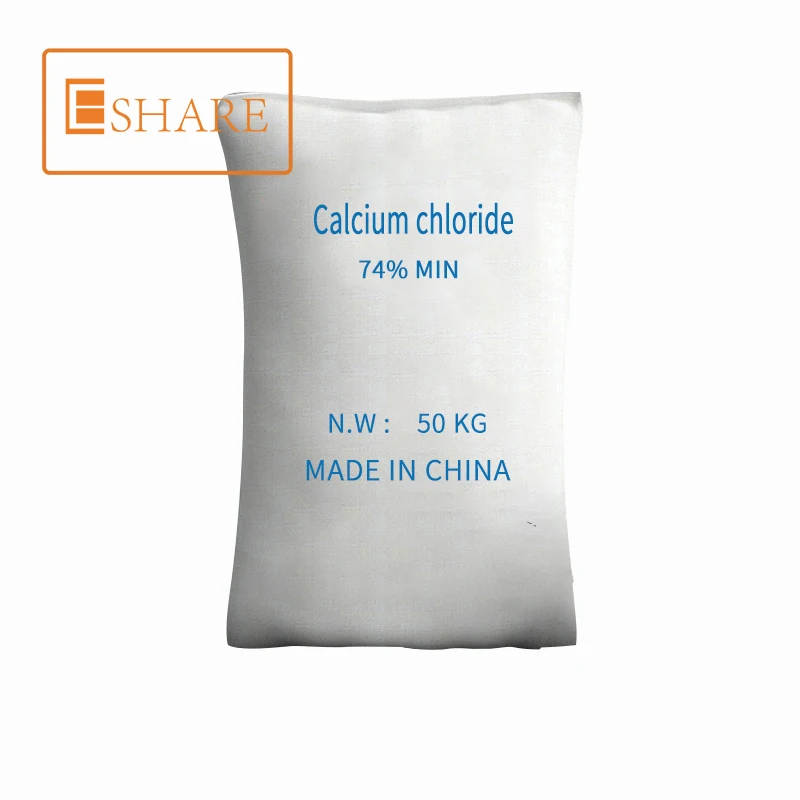 Безводный материал хлорида кальция Cacl2 74%-94%