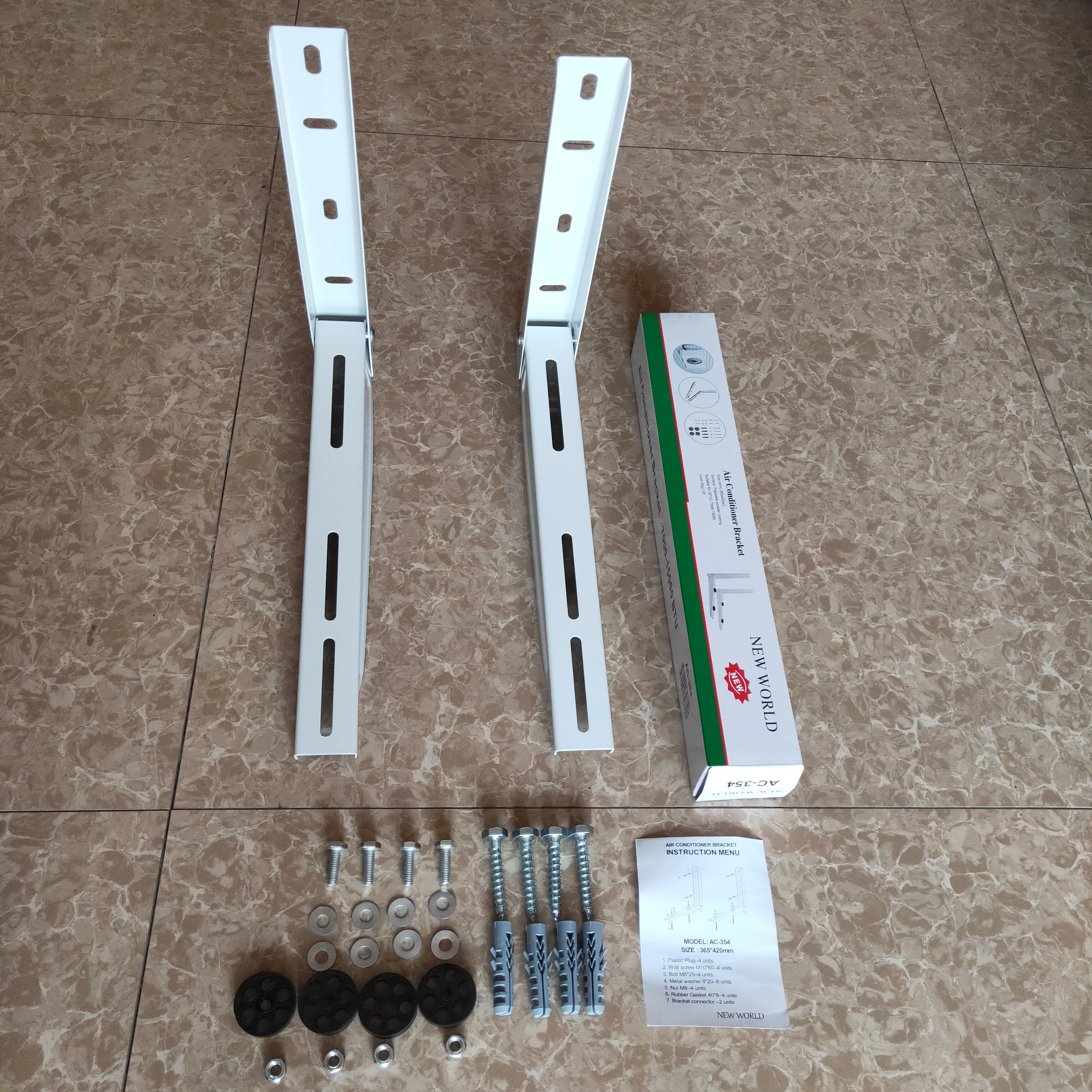 Air Conditioner Folding Bracket Ac Floor Standing Bracket Air Conditioning Bracket for Outdoor Unit