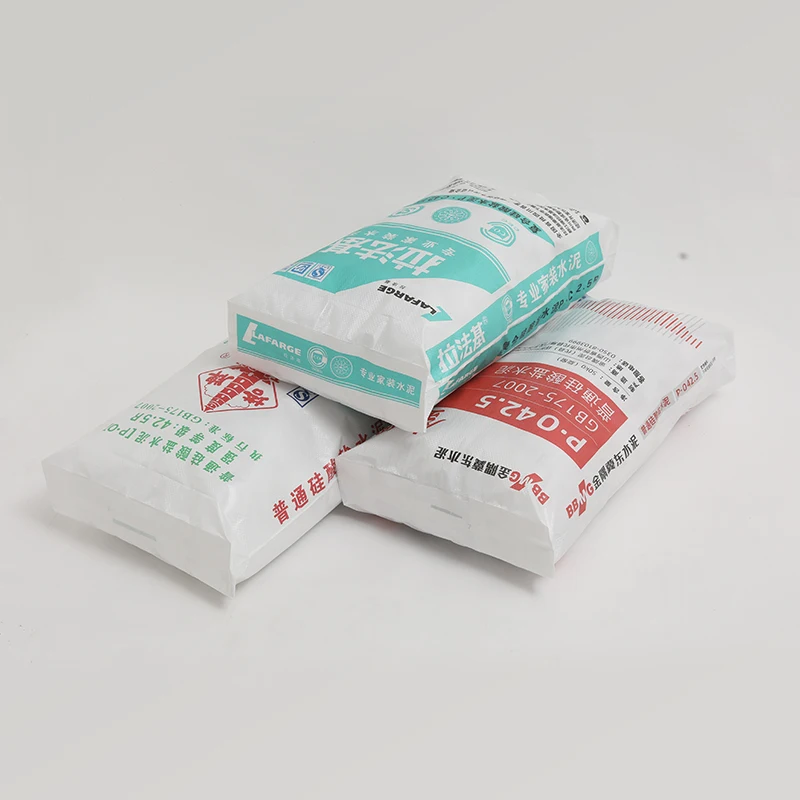 Factory Direct Sale Square Bottom For Cement Valve Polypropylene Bag 25Kg
