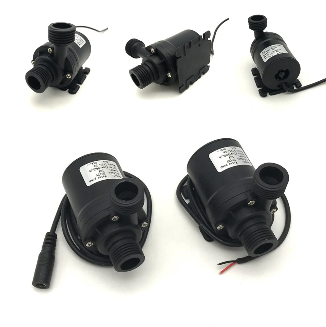 12V/24V Electric Submersible Booster Pump High Lift Silent Diaphragm Pump with Adjustable Speed OEM Customizable