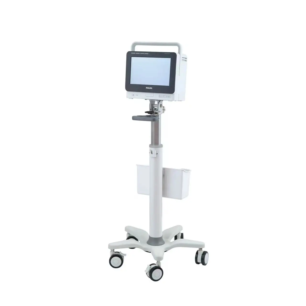 Mobile Nursing Workstation Nurse Computer Record Trolley White New Medical Integrated Adjustable Hospital All In One