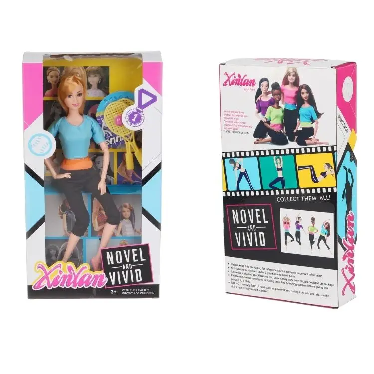 Baby Doll Set ball joint doll role play fashion Princess simulation doll with clothes wig shoes