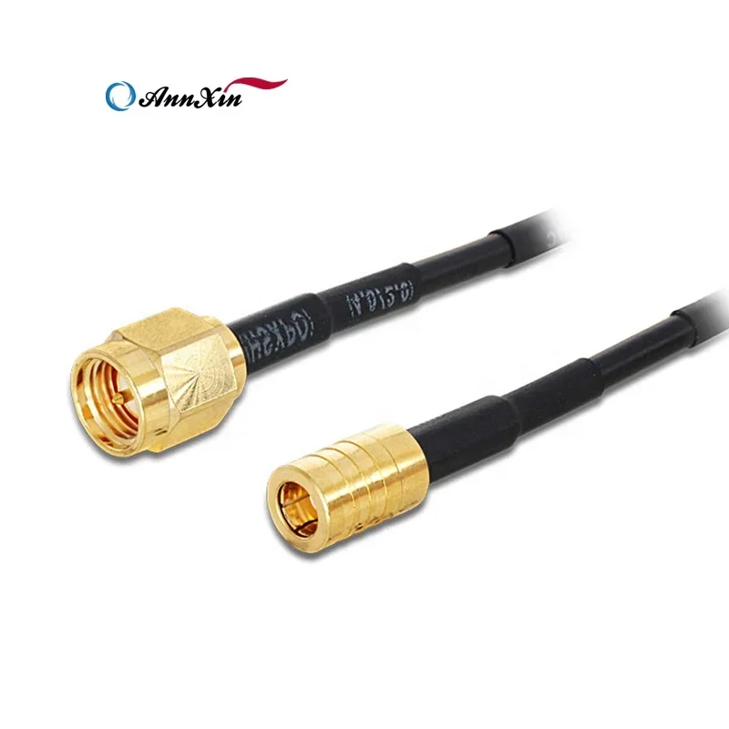 Best Sales Sma Rg174 Cable SMB Male To SMA Male  Connector 70mm Smb Male To Sma Male Converter Adapter Sma Cable Assembly