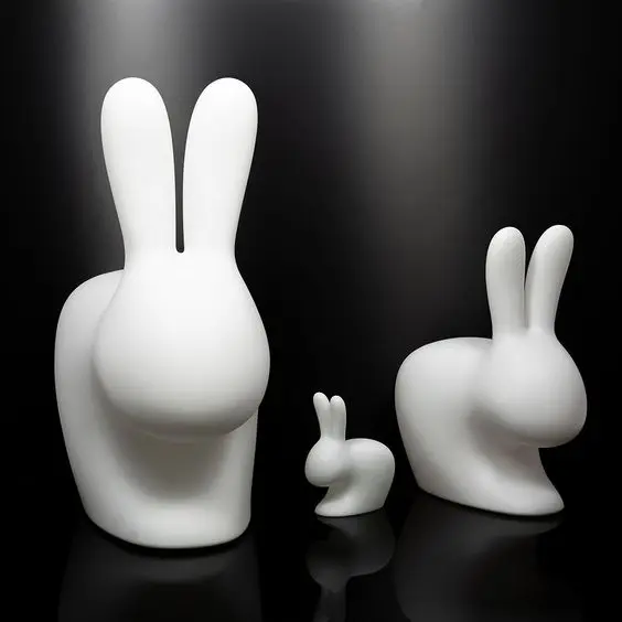 Event Party Fantastic Glowing Animal Floor Lamp Patio Garden Landscape Lighting Rabbit Shape Night Lamp Toy Light For Children