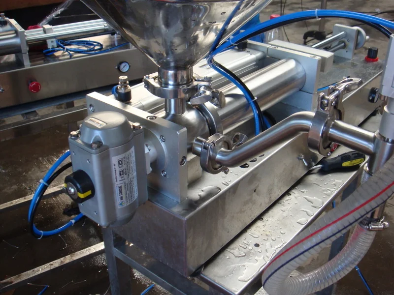 HSFA Gold Supplier Viscous Liquid And Ointment Cheddar Cheese Sauce Filling Machine