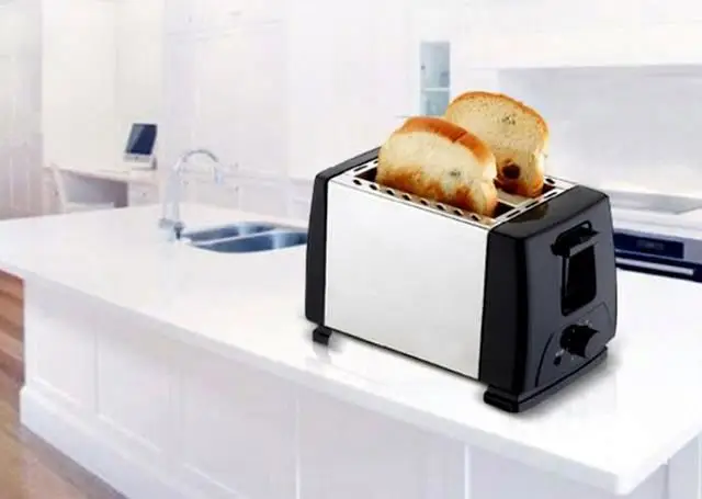 Amazon Hot Selling Household Mini 2 Slice Electric Sandwich Bread Toaster