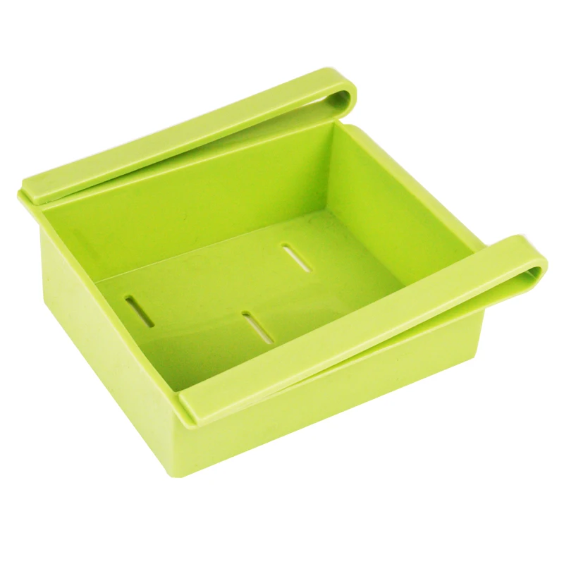 Fridge Drawer Organizer Fresh Spacer Layer Holder Storage Box Hanging Kitchen Storage Rack Organizer Refrigerator Basket
