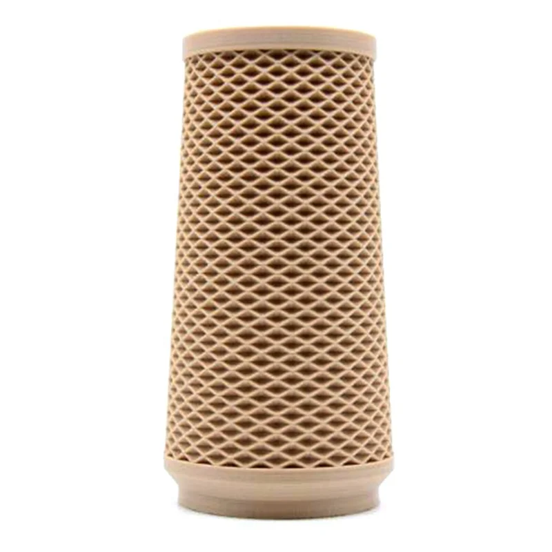 Industrial customized high performance 3d printing material 3d wood print for clay flower pot