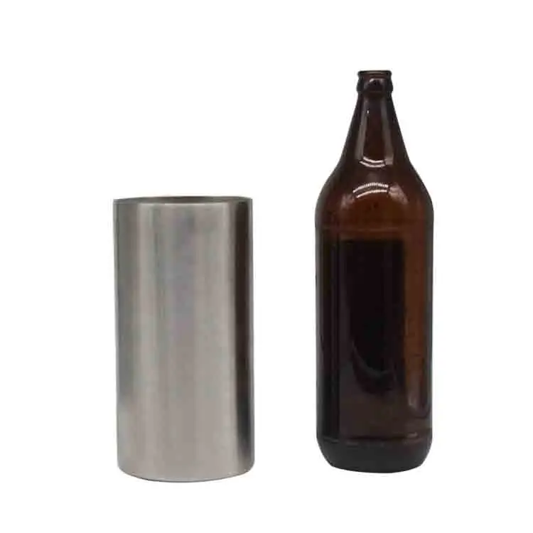 Тройная Изолированная тонкая банка для охлаждения сублимационный супер большой вакуумный держатель из нержавеющей стали для холодного пива Coka