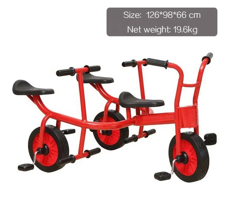Manpower and High carbon Steel Material Children tricycle Ride on toy car