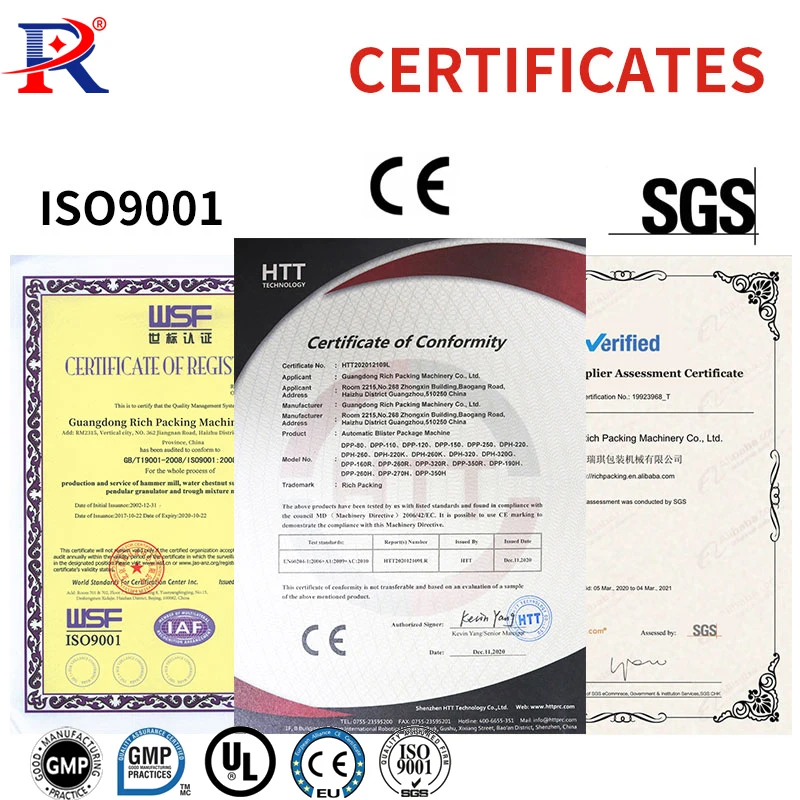 DPP-130 CE GMP Small Automatic Flat Plate Alu Pvc Tablet Capsule Blister Packing