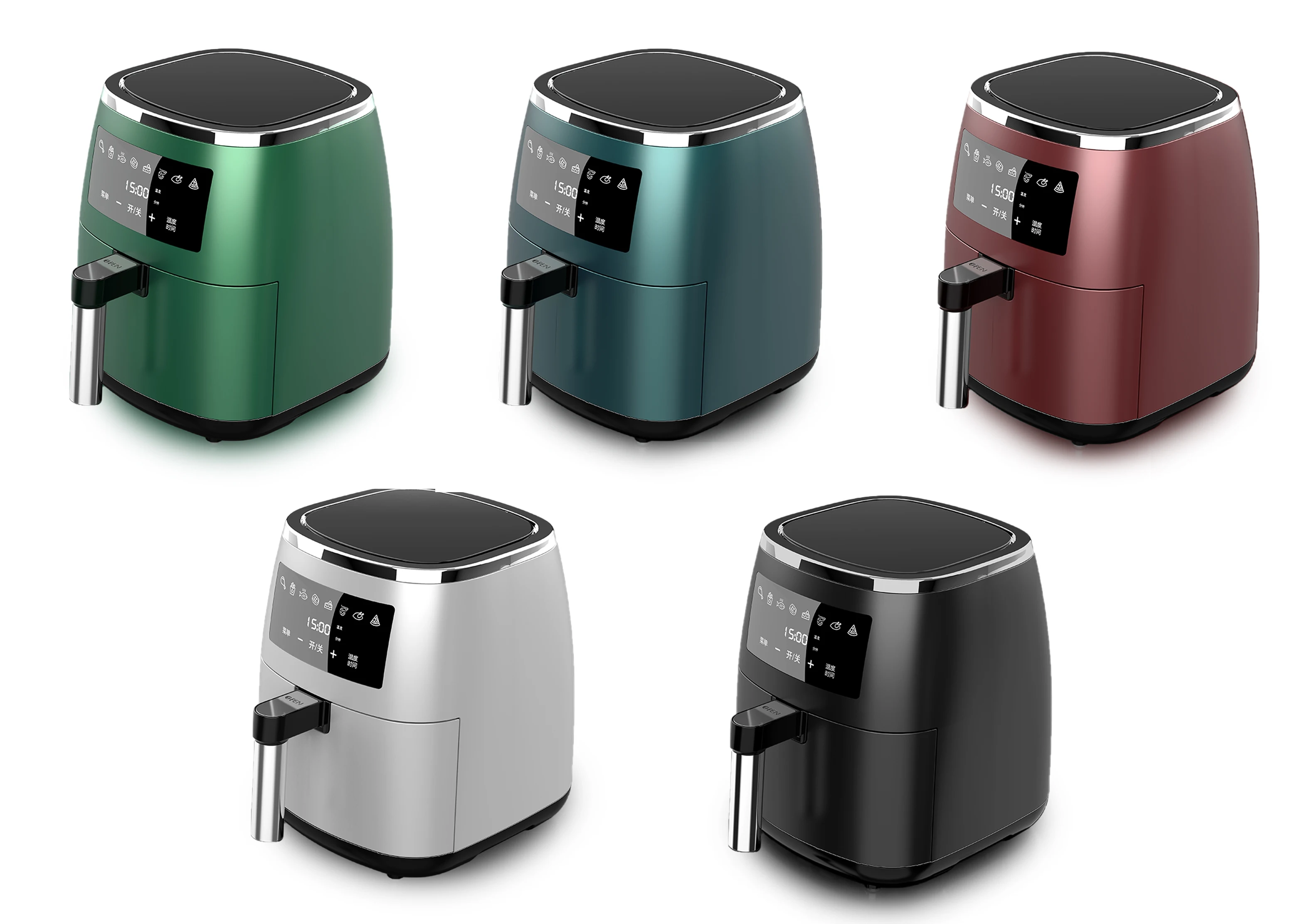 2022 New Hot Salesoil free fryer distributor air fryer microwave freidora de aire 2lair fryer tray 5L 6L