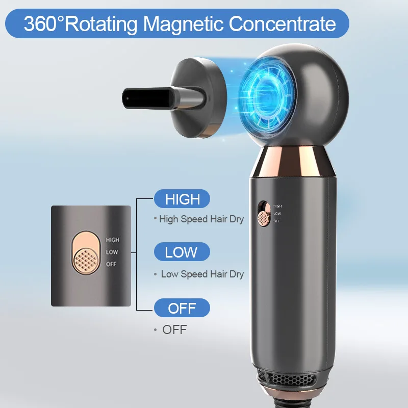 BSMC801 800W mini electric hair dryer travel blow dryer brush electric hair drying