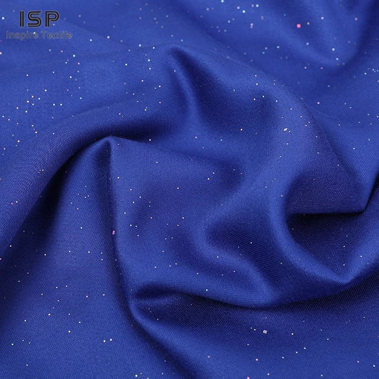 New product plain printed fabric price viscose 100% rayon satin fabric for dress