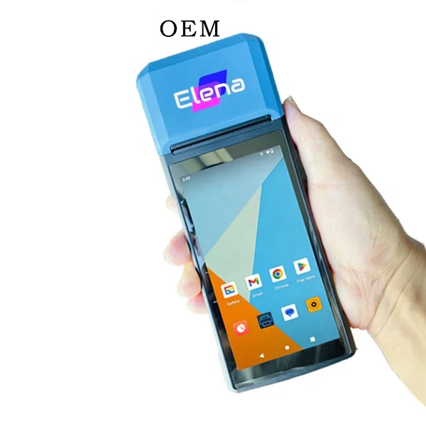 Android 13 H10S мобильный портативный все в одном сенсорный экран Pos терминал машина с принтером