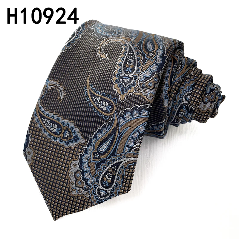 Slim Business Autumn Dark Colors Neckties Jacquard Polyester Cheap Ties