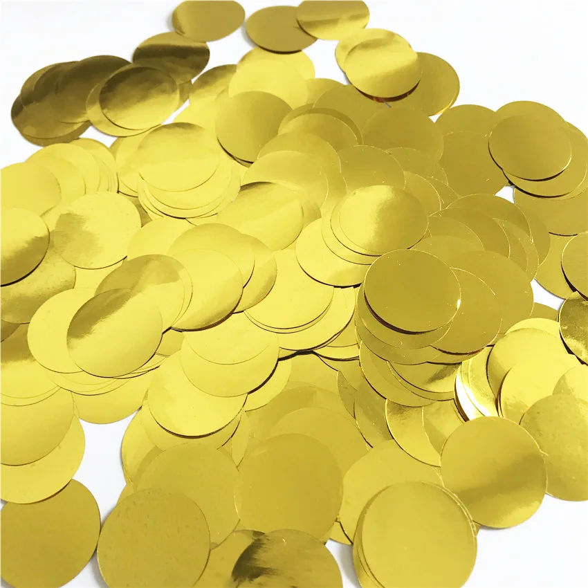 Party wedding biodegradable metallic bulk confetti balloon filled colorful confetti